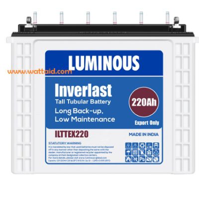 Luminous inverlast battery 12v 220ah